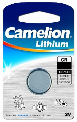 Элемент питания литиевый CR CR1616 BL-1 (блист.1шт) Camelion 3070