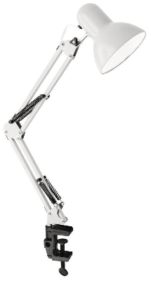 Светильник UF-312P С01 настол. 230В 60Вт бел. Ultraflash 12894