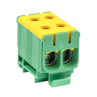 Клемма силовая вводная двойная КСВ 16-50кв.мм жел./зел. EKF plc-kvs2-16-50-y-green