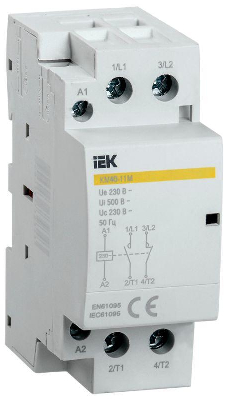 Контактор модульный КМ40-11М AC ИЭК MKK11-40-11