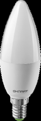 Лампа 82 914 OLL-C37-10-230-2.7K-E14-PROMO 10Вт ОНЛАЙТ 82914