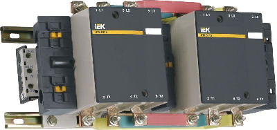 Контактор КТИ-51853 реверс 185А 230В/АС3 ИЭК KKT53-185-230-10