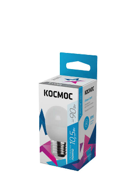 Лампа светодиодная GL45 10.5Вт 220В E27 4500К Космос LkeLED10.5wGL45E2745