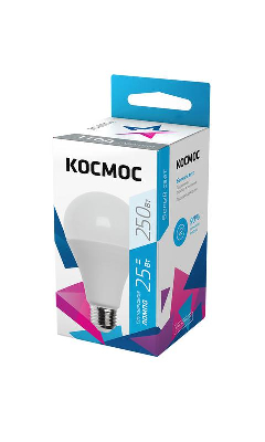 Лампа светодиодная A65 25Вт 220В E27 4500К КОСМОС LkecLED25wA65E2745