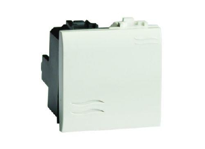 Выключатель 1-кл. 2мод. СП BRAVA 16А IP20 бел. DKC 76002B