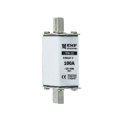 Вставка плавкая ППН-33 160/160А габарит 0 EKF fus-33-0/160