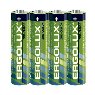 Элемент питания солевой R 03 SR4 R03SR4 1.5В (уп.4шт) Ergolux 12440