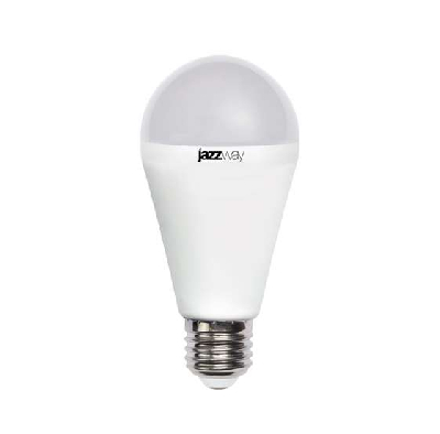 Лампа светодиодная PLED-SP A60 15Вт грушевидная 3000К тепл. бел. E27 1530лм 230В JazzWay 2853028