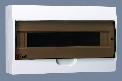 Корпус пластиковый навес. 18мод. IP41 ЩРН-П-18 SchE 31012DEK