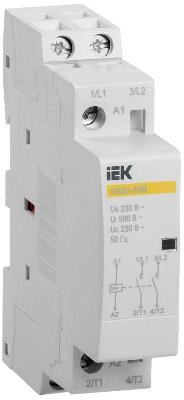 Контактор модульный КМ20-20М AC ИЭК MKK11-20-20