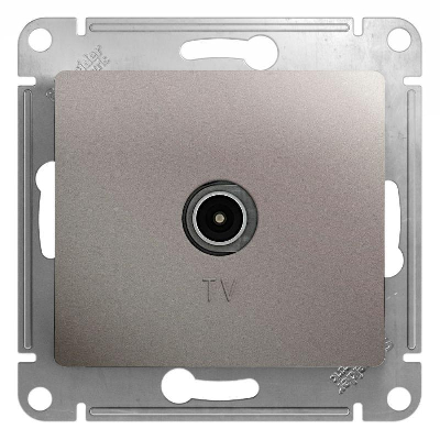 Механизм коннектора TV антены Glossa платина SchE GSL001293
