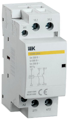 Контактор модульный КМ40-20М AC ИЭК MKK11-40-20
