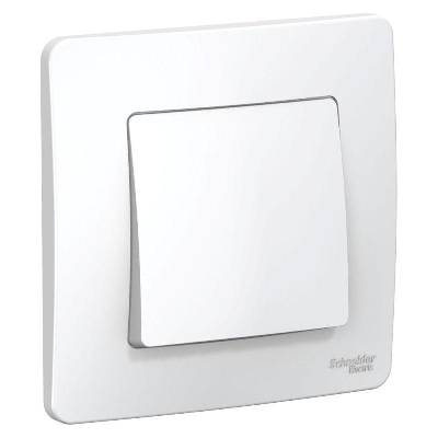 Выключатель 1-кл. СП BLANCA (сх.1) 6А 250В бел. SchE BLNVS006101