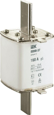 Вставка плавкая ППНИ-37 160А габарит 2 ИЭК DPP40-160