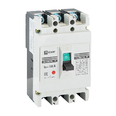 Выключатель авт. 3п ВА-99М 100/63А PROxima EKF mccb99-100-63m